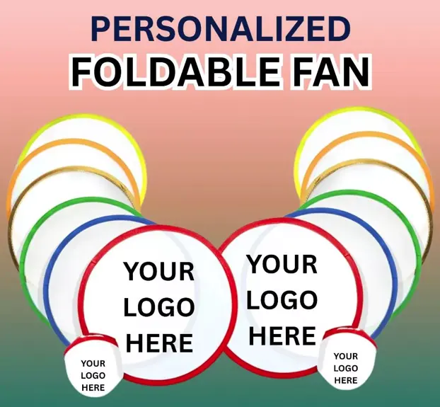 PERSONALIZED FOLDABLE ROUND FAN PAMAYPAY