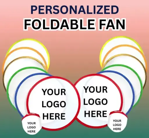 PERSONALIZED FOLDABLE ROUND FAN PAMAYPAY